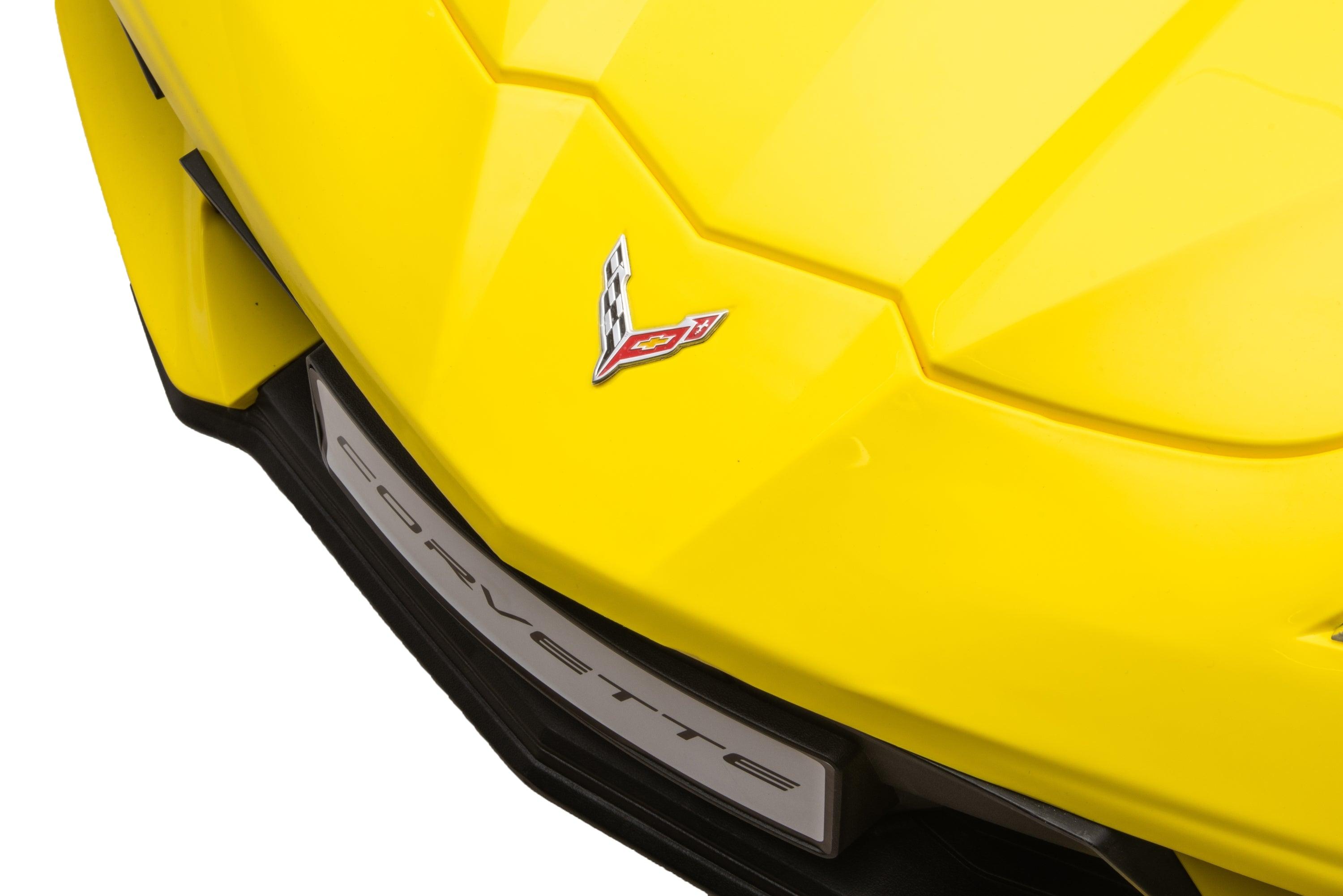 24V Chevrolet Corvette C8 2 Seater Ride on Car - DTI Direct Canada