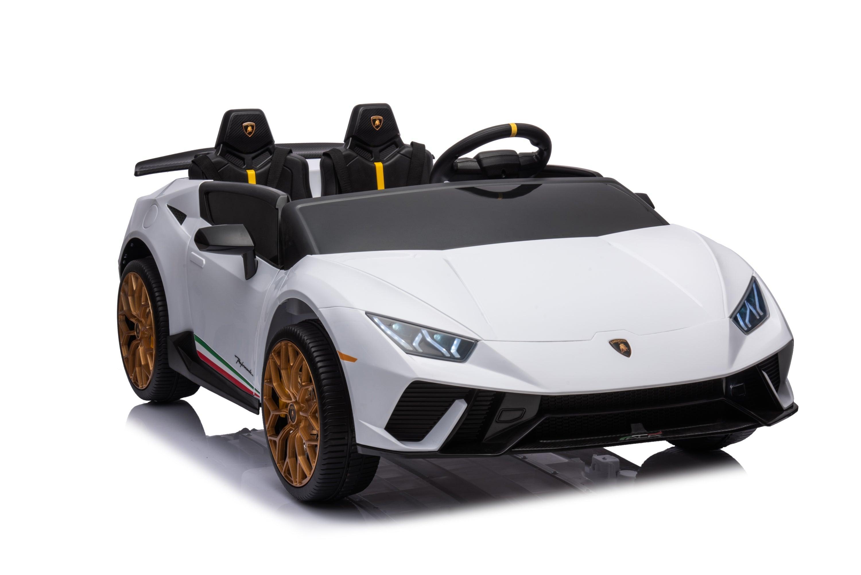 24V Lamborghini Huracan 2 Seater Kids' Electric Ride-On - DTI Direct Canada