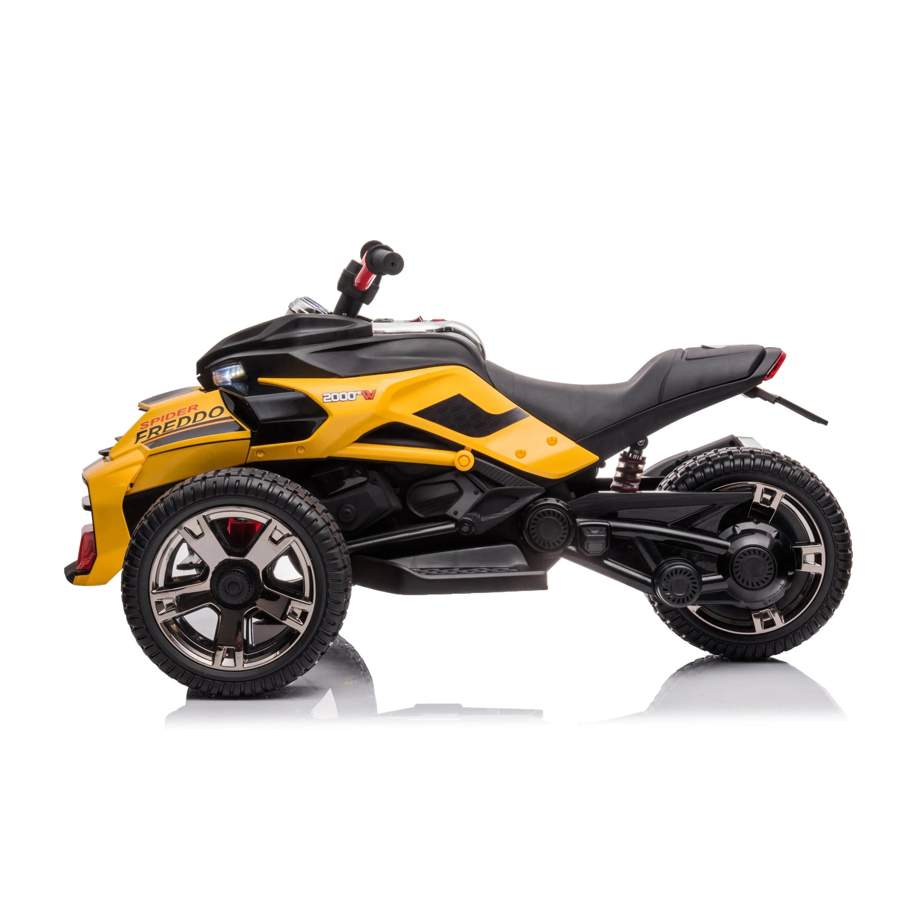 24V Freddo Spider 2 Seater Ride-On 3 Wheel Motorcycle  DTI Direct Canada