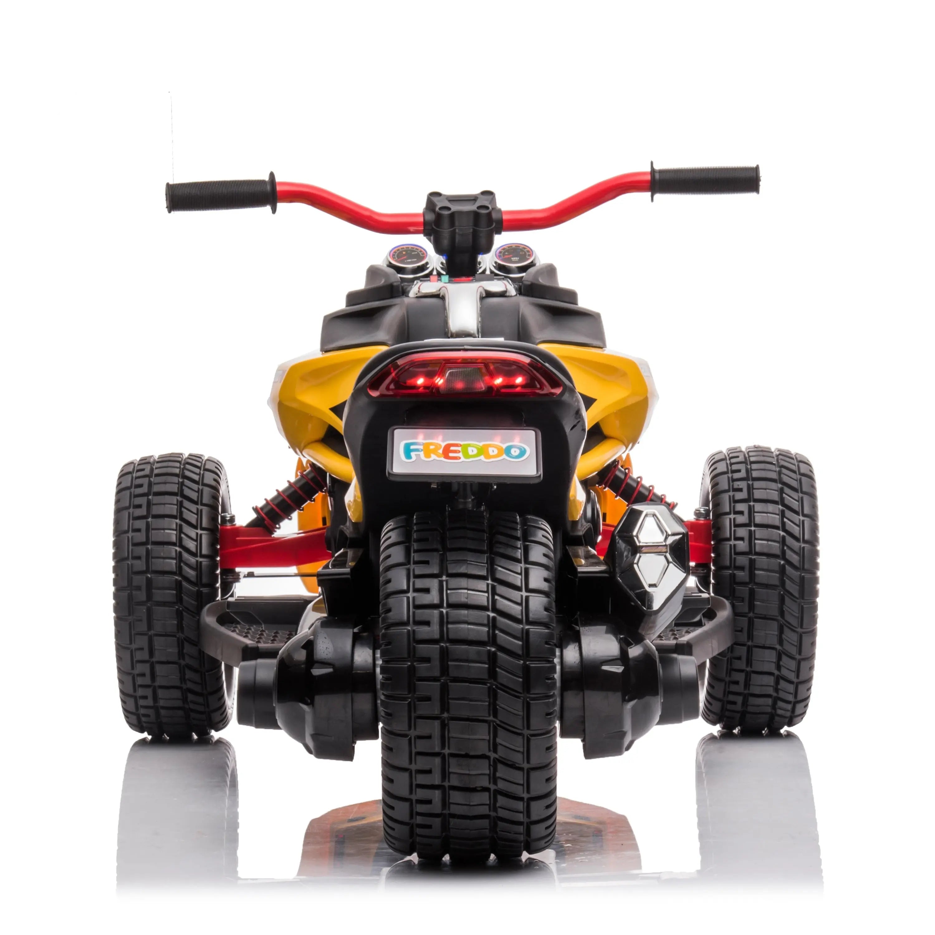 24V Freddo Spider 2 Seater Ride-On 3 Wheel Motorcycle  DTI Direct Canada