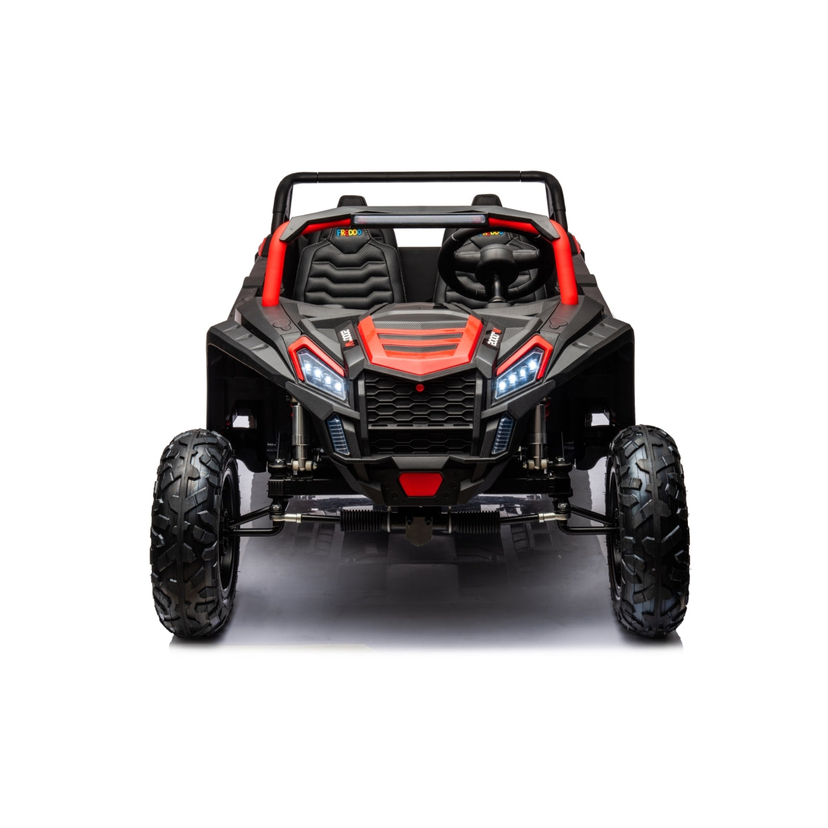 Freddo Beast XL 48 V : le buggy des dunes 4 places pour enfants le plus rapide au monde avec moteur sans balais avancé et différentiel de précision