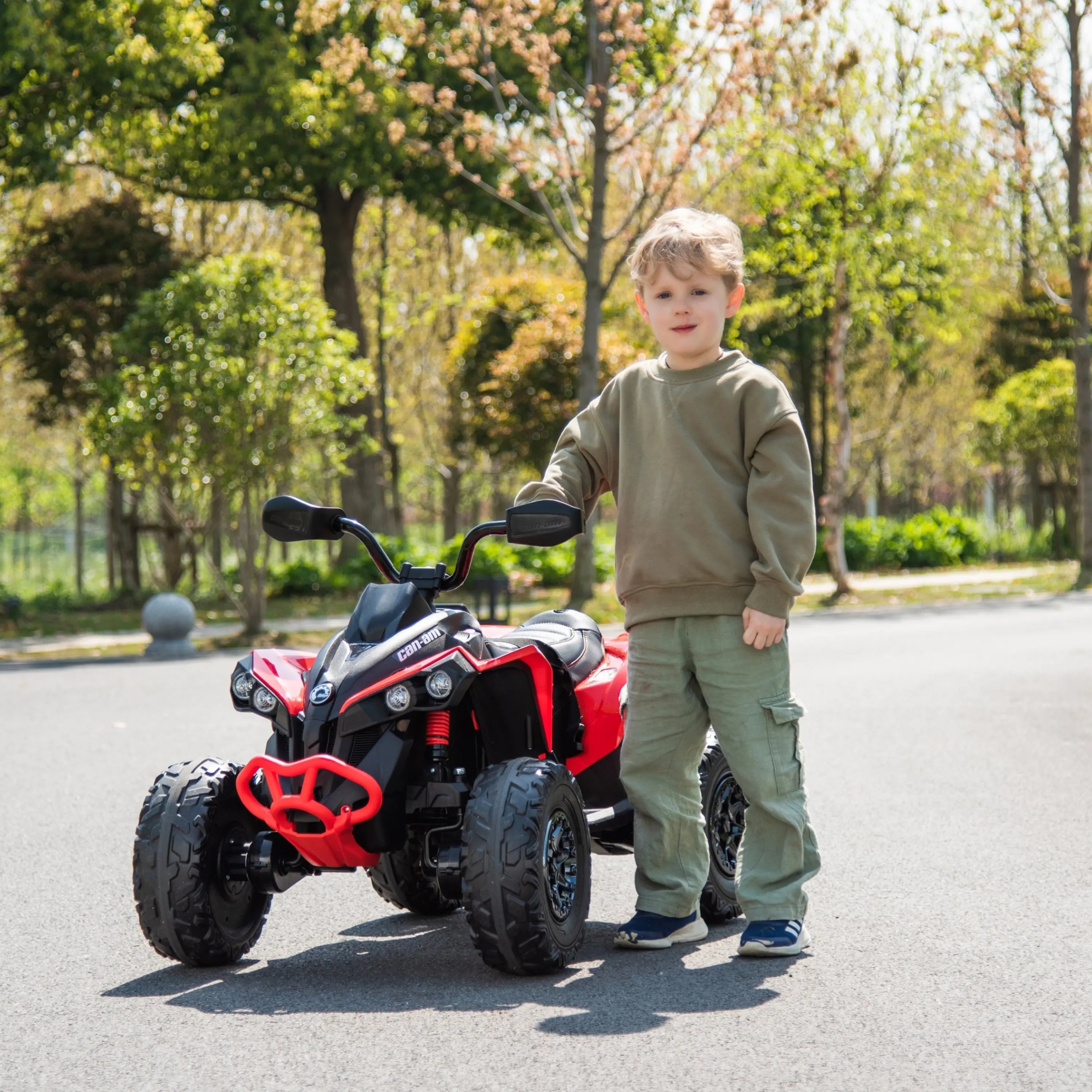 24V Can Am Renegade 1-Seater Kids ATV  DTI Direct Canada