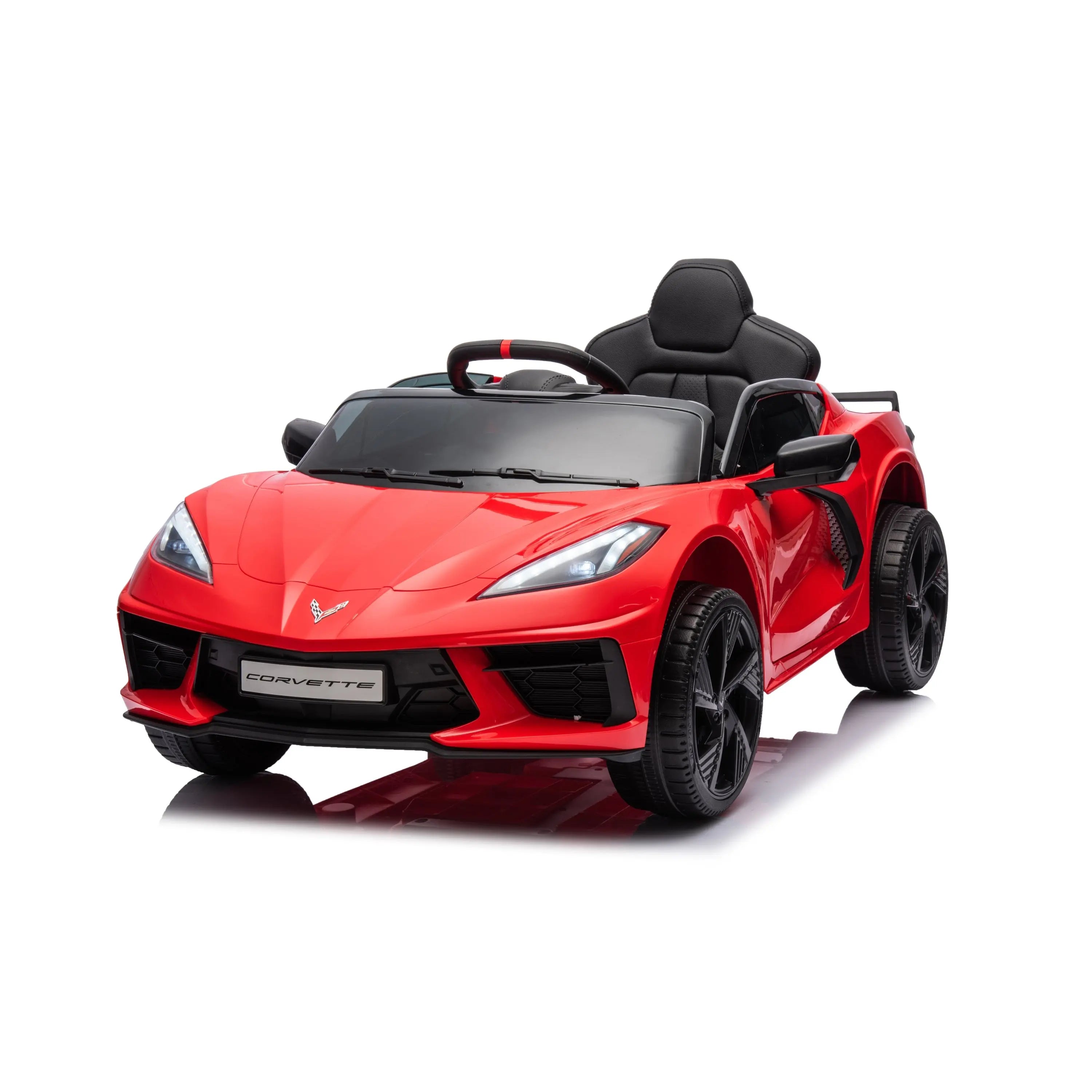 12V Chevrolet Corvette C8 1-Seater Kids Ride-On Car  DTI Direct Canada