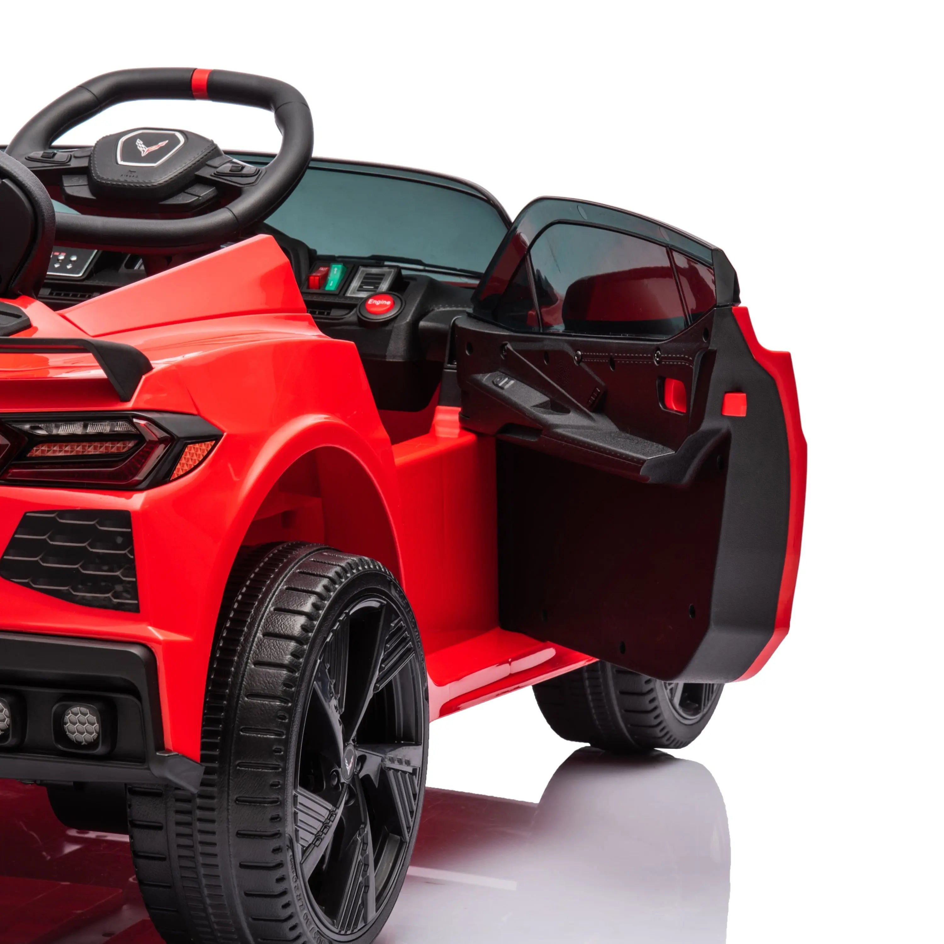 12V Chevrolet Corvette C8 1-Seater Kids Ride-On Car  DTI Direct Canada