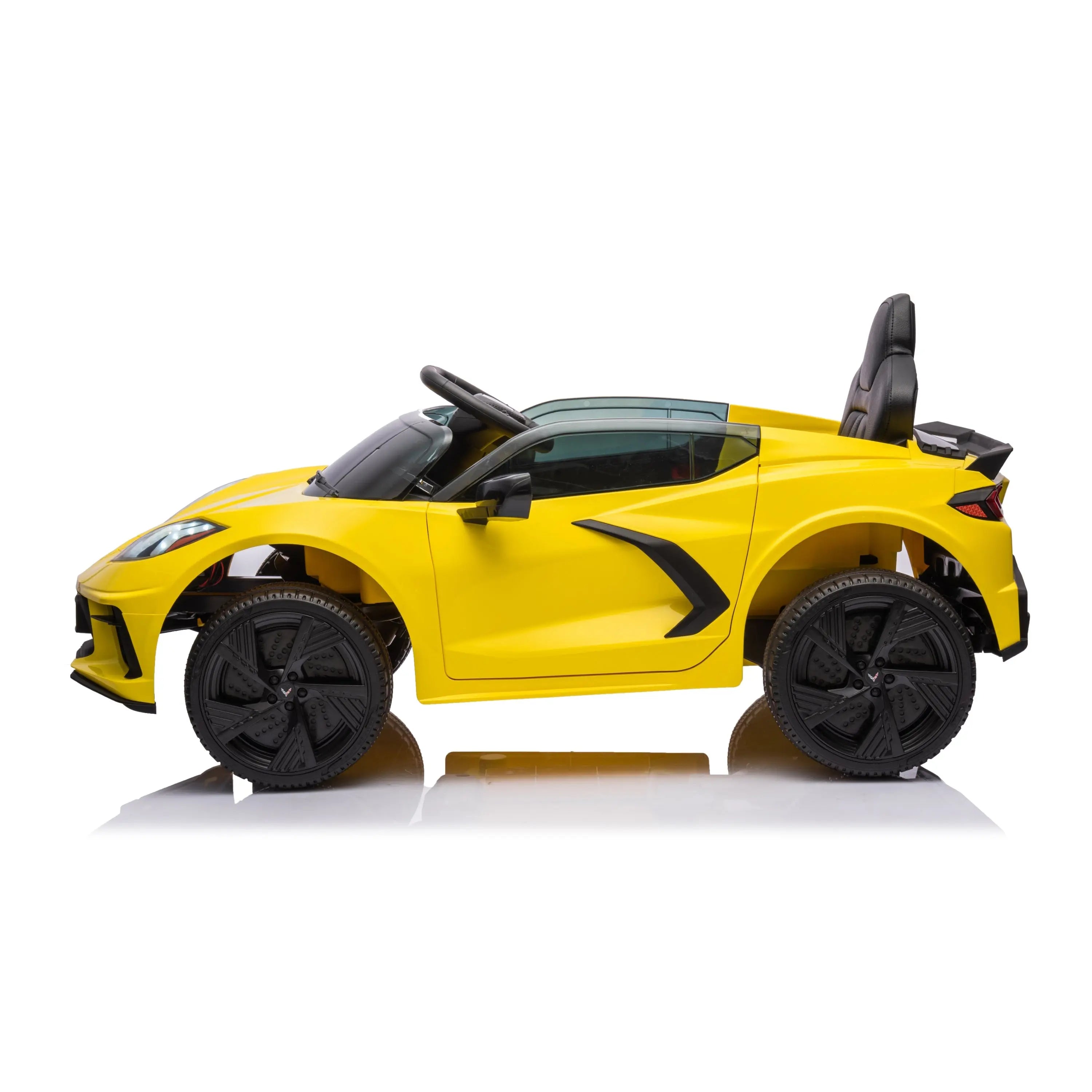 12V Chevrolet Corvette C8 1-Seater Kids Ride-On Car  DTI Direct Canada