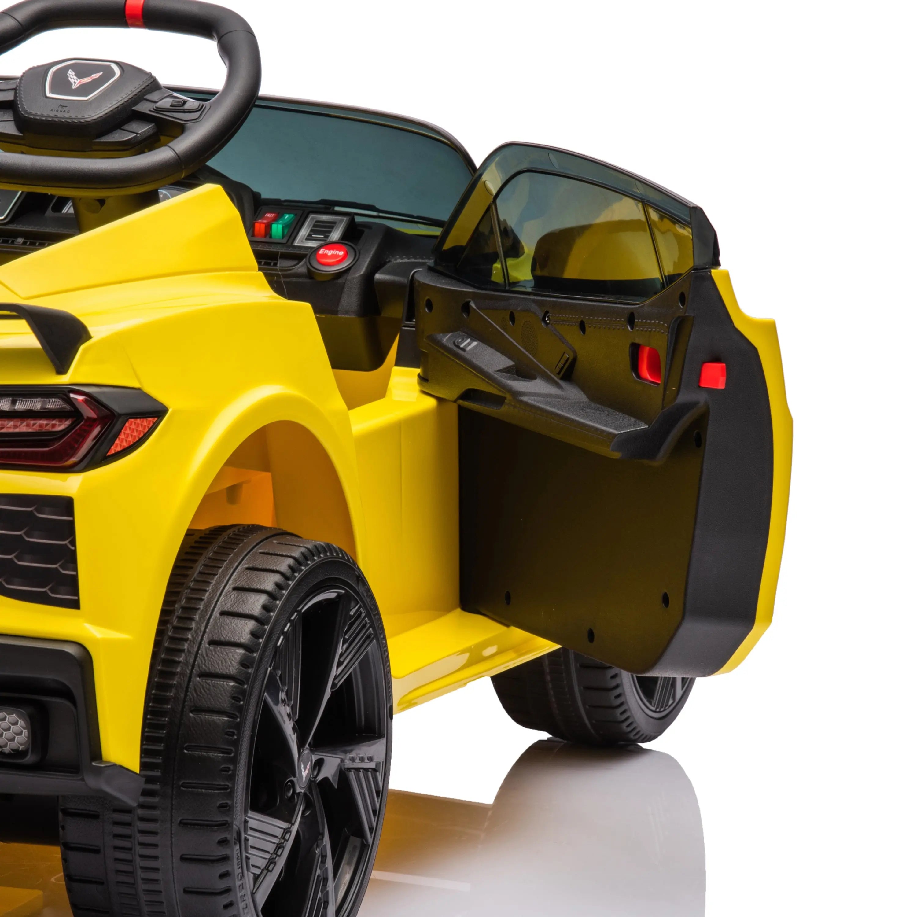 12V Chevrolet Corvette C8 1-Seater Kids Ride-On Car  DTI Direct Canada