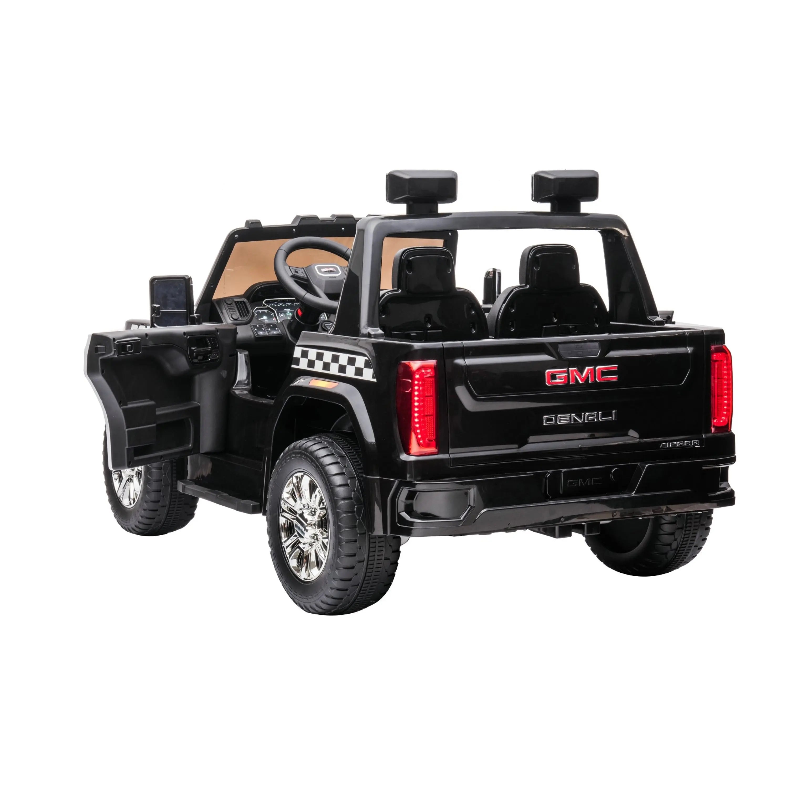 24V GMC Sierra Denali 2 Seater Police Ride-On Truck  DTI Direct Canada