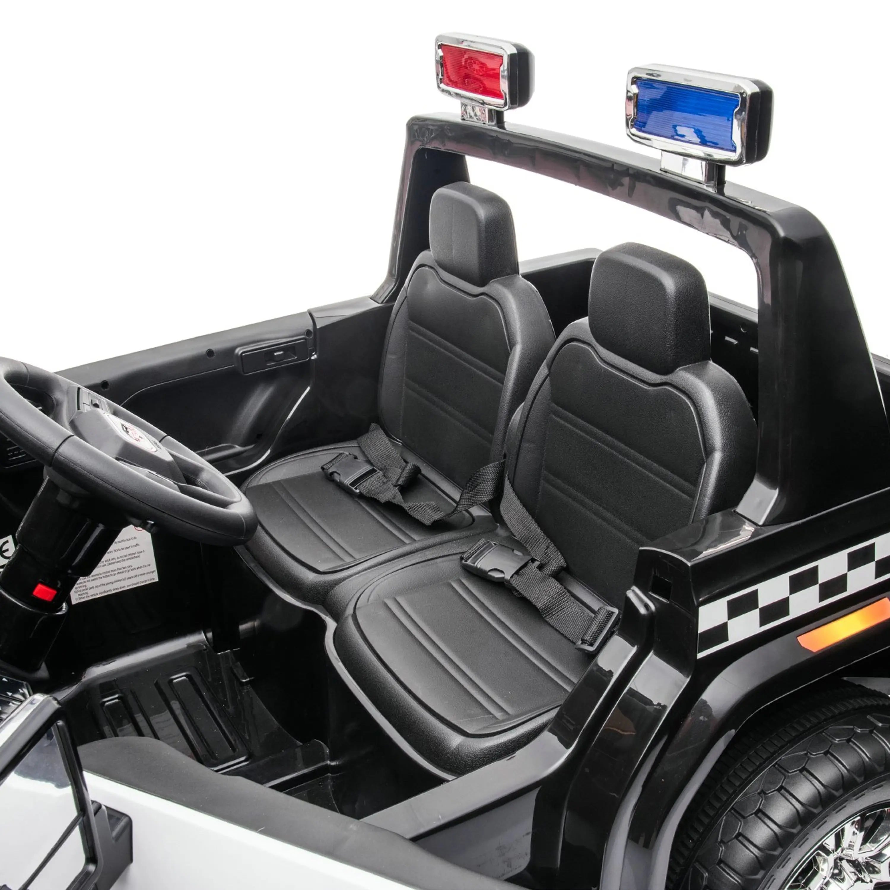 24V GMC Sierra Denali 2 Seater Police Ride-On Truck  DTI Direct Canada