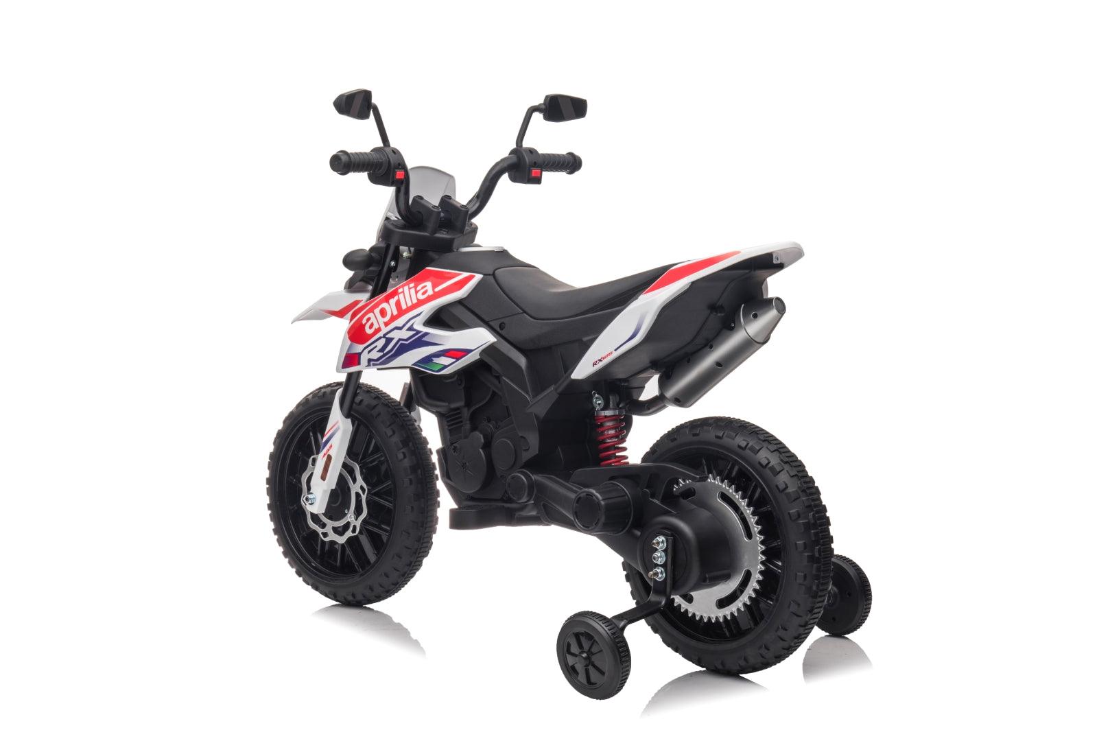 12V Aprilia Motorcycle 1 Seater Ride On for Kids - DTI Direct Canada