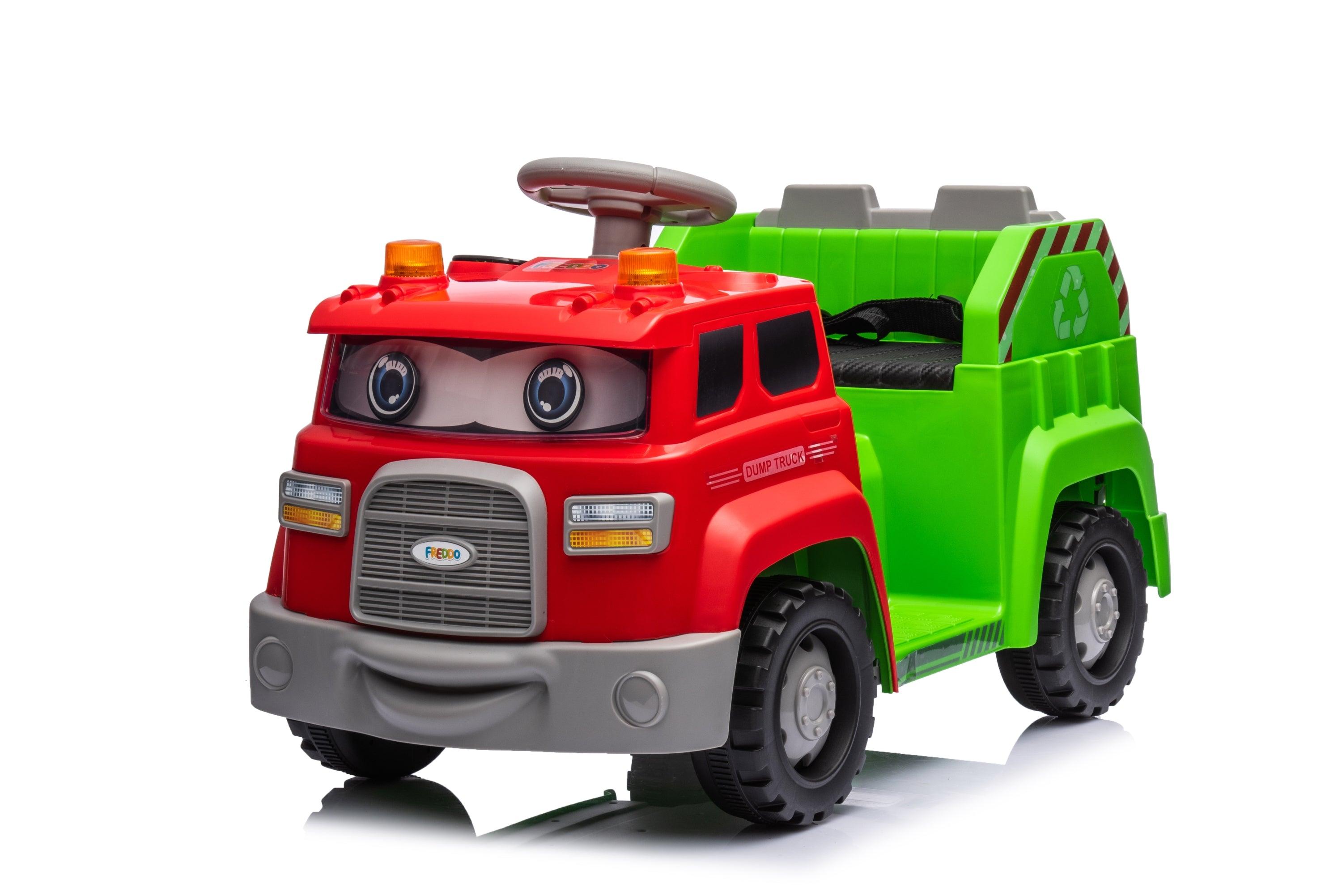 12V Freddo Dump Truck 1 Seater Ride on for Kids - DTI Direct Canada