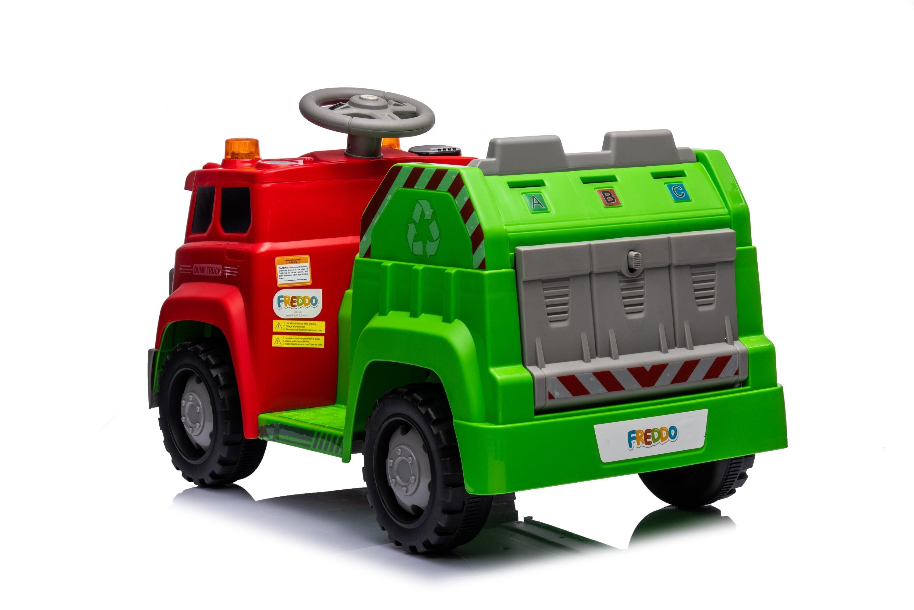 12V Freddo Dump Truck 1 Seater Ride on for Kids - DTI Direct Canada