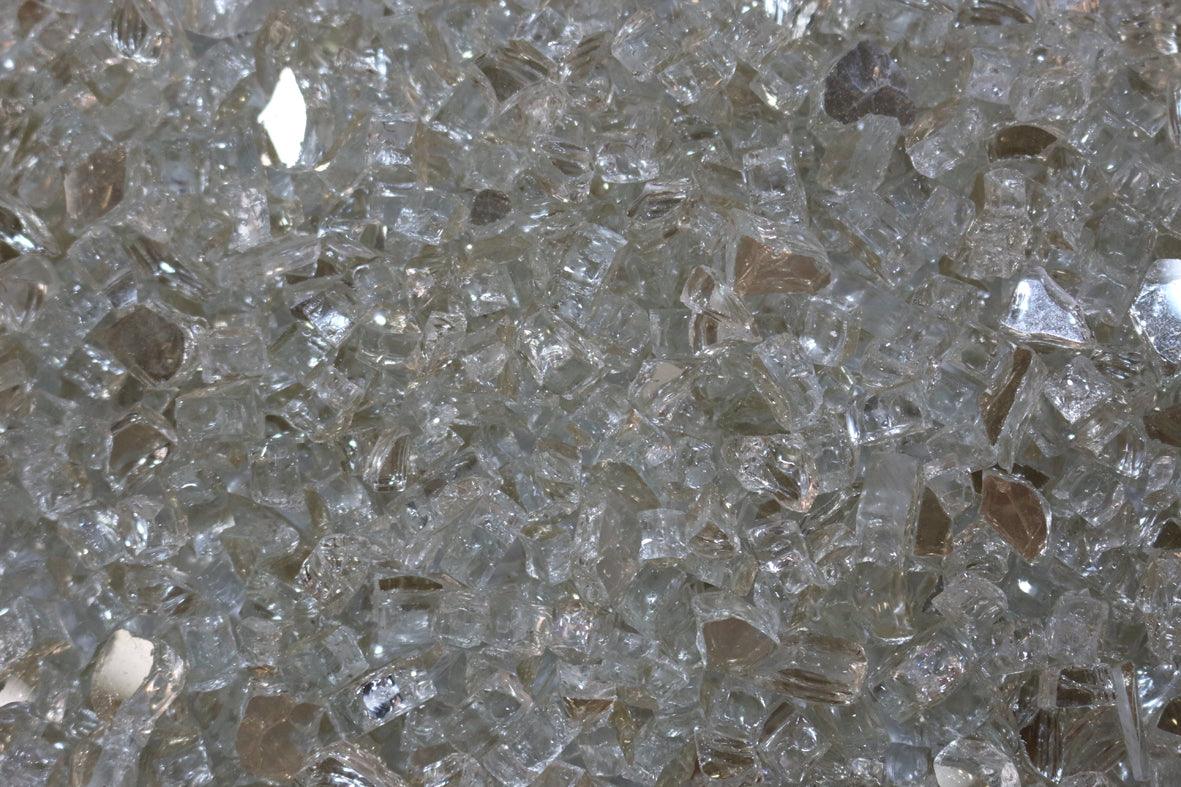 1/4" Crushed Fire Glass - DTI Direct Canada