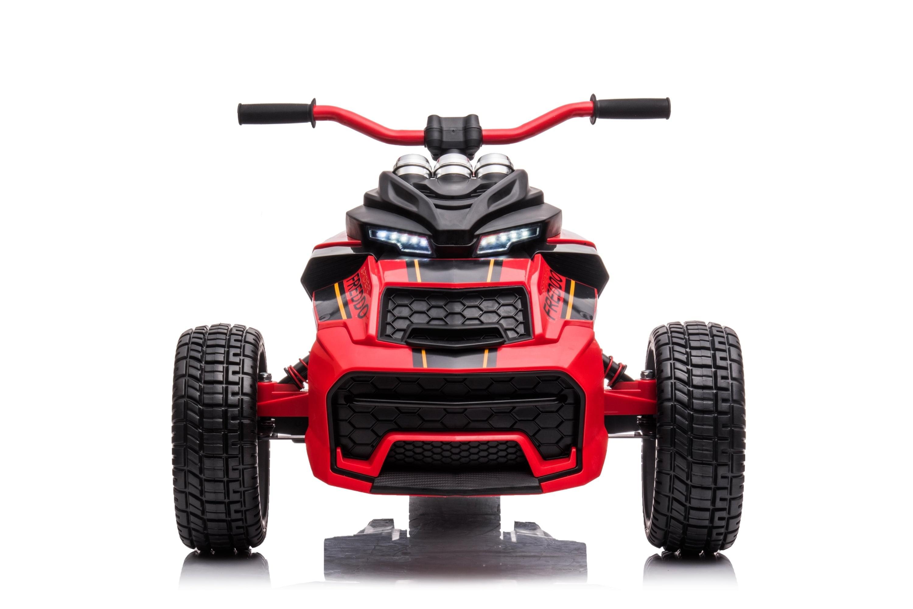 24V Freddo Spider 2 Seater Ride-On 3 Wheel Motorcycle - DTI Direct Canada