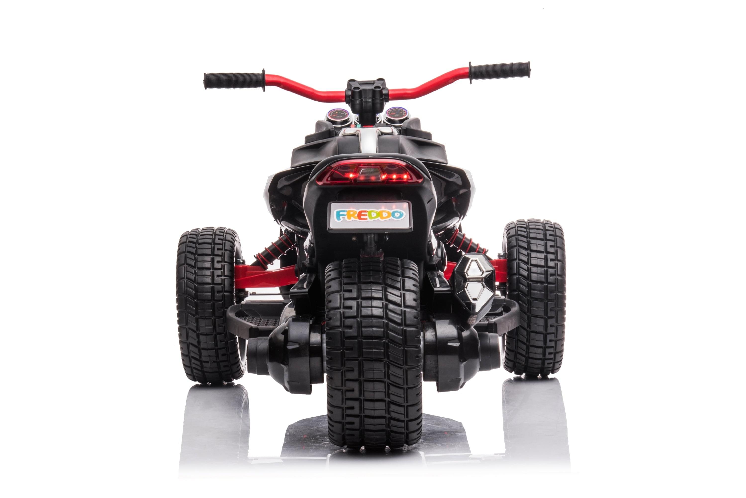 24V Freddo Spider 2 Seater Ride-On 3 Wheel Motorcycle - DTI Direct Canada