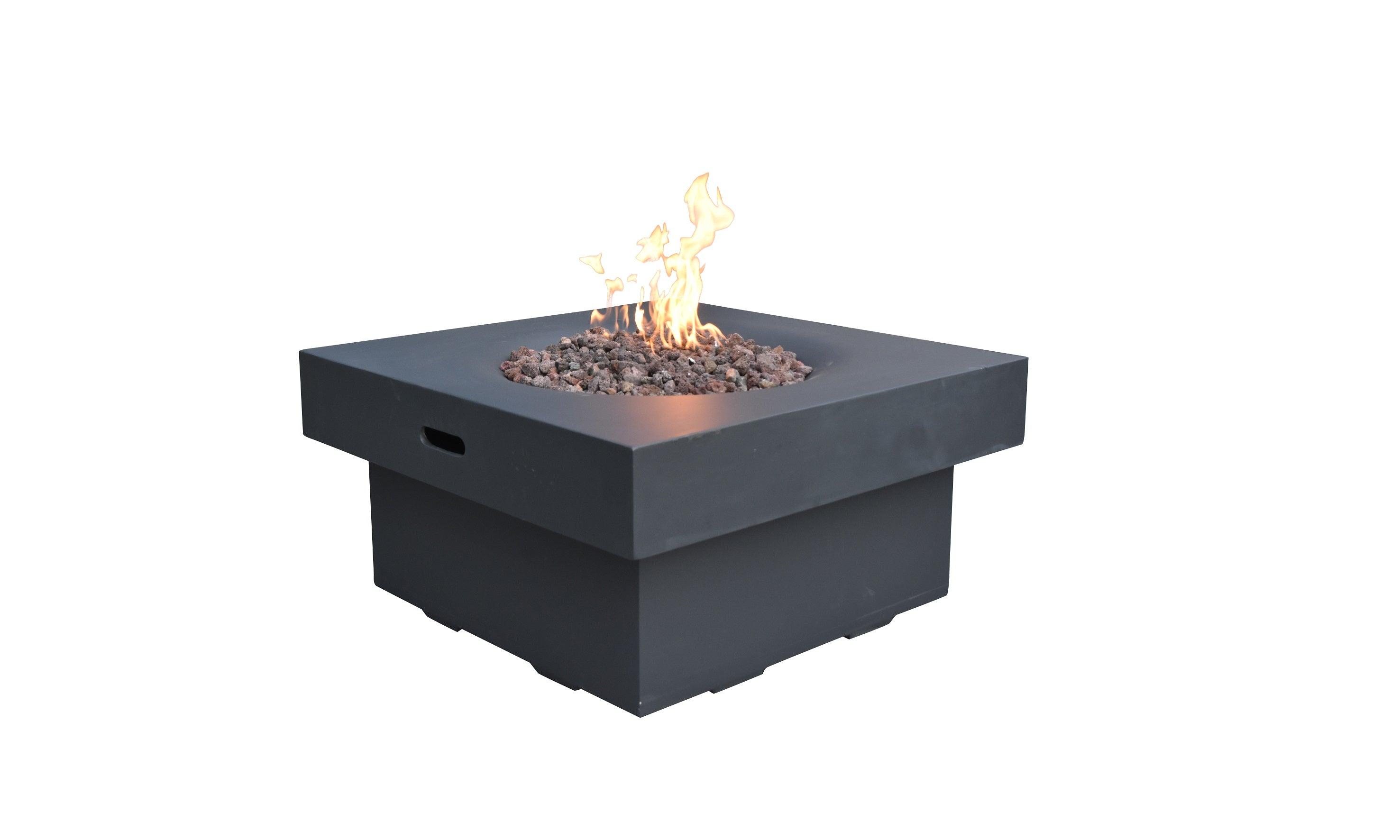 Branford Fire Table - Black - DTI Direct Canada
