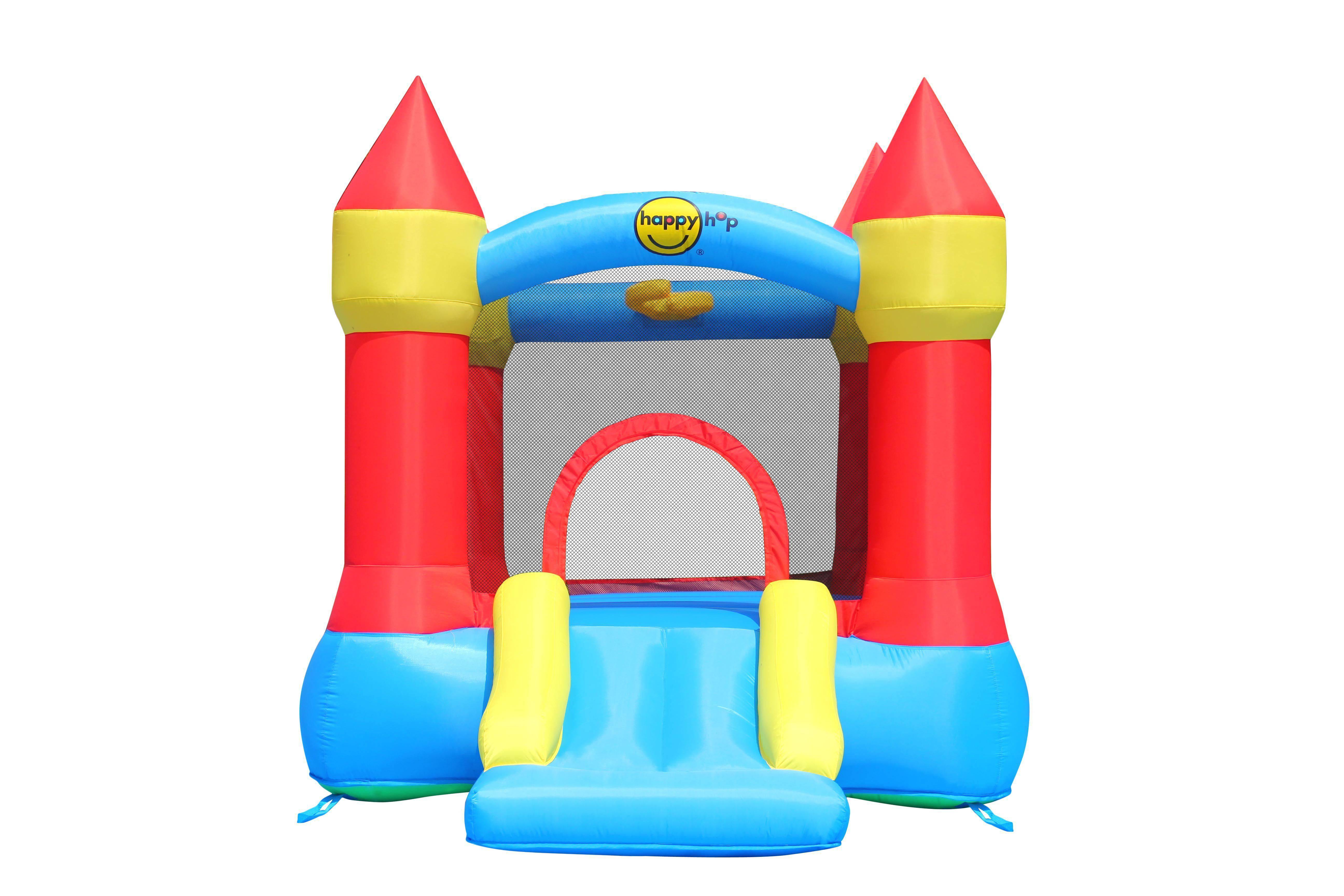 Castle Bouncer with Slide and Hoop - DTI Direct Canada