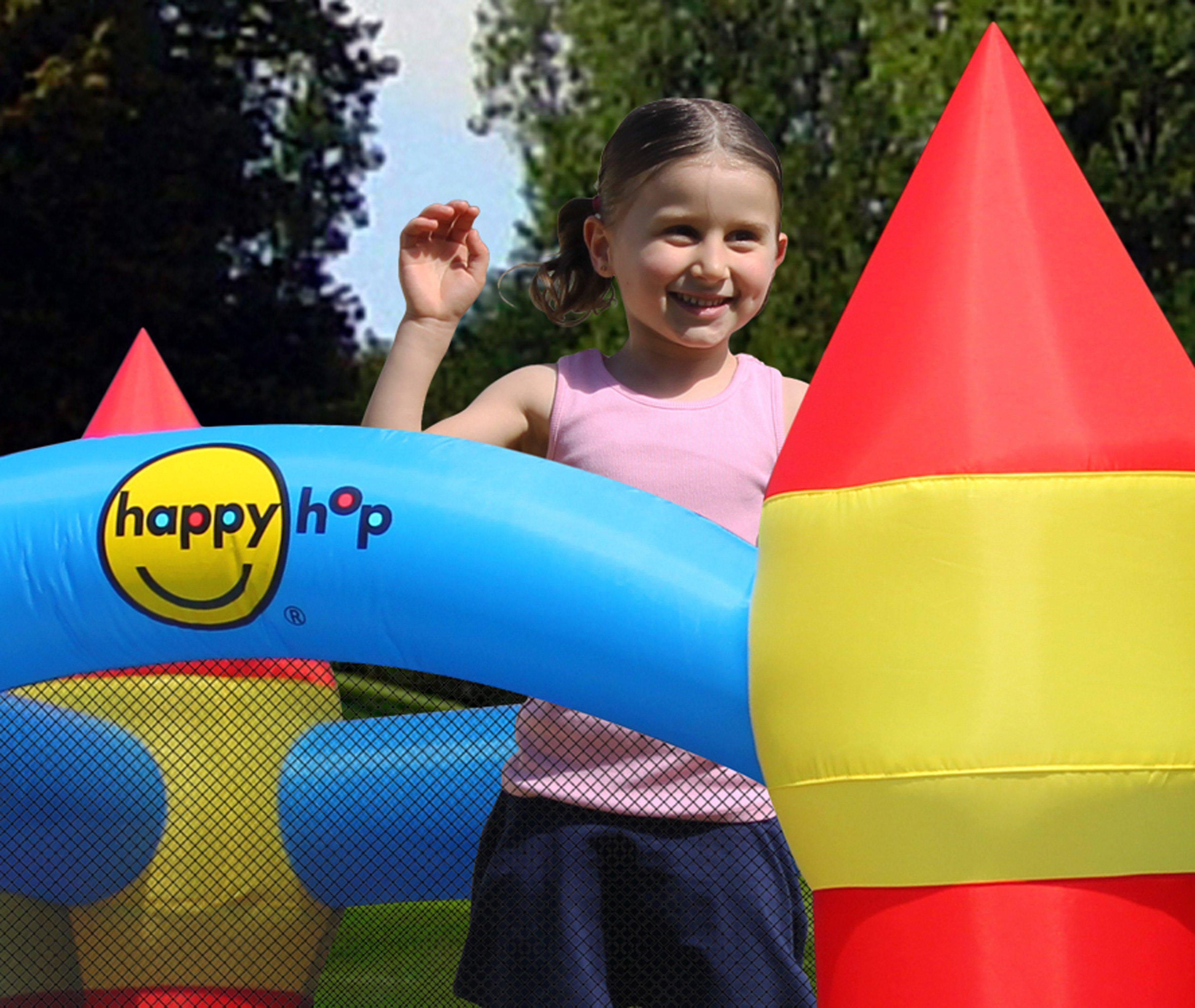 Castle Bouncer with Slide and Hoop - DTI Direct Canada