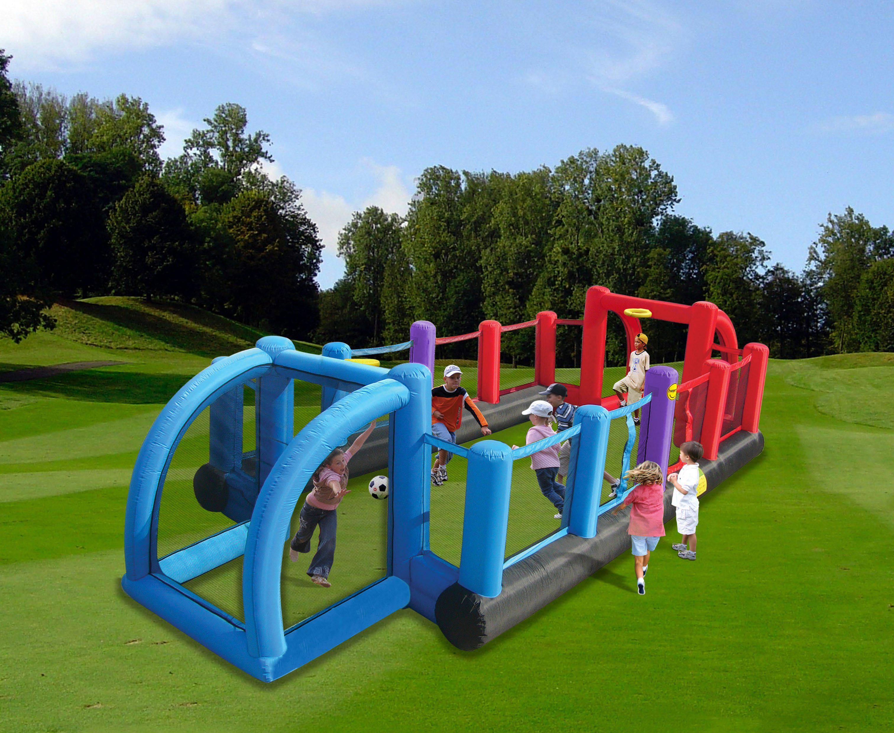 Inflatable 3 in 1 Soccer Field - DTI Direct Canada