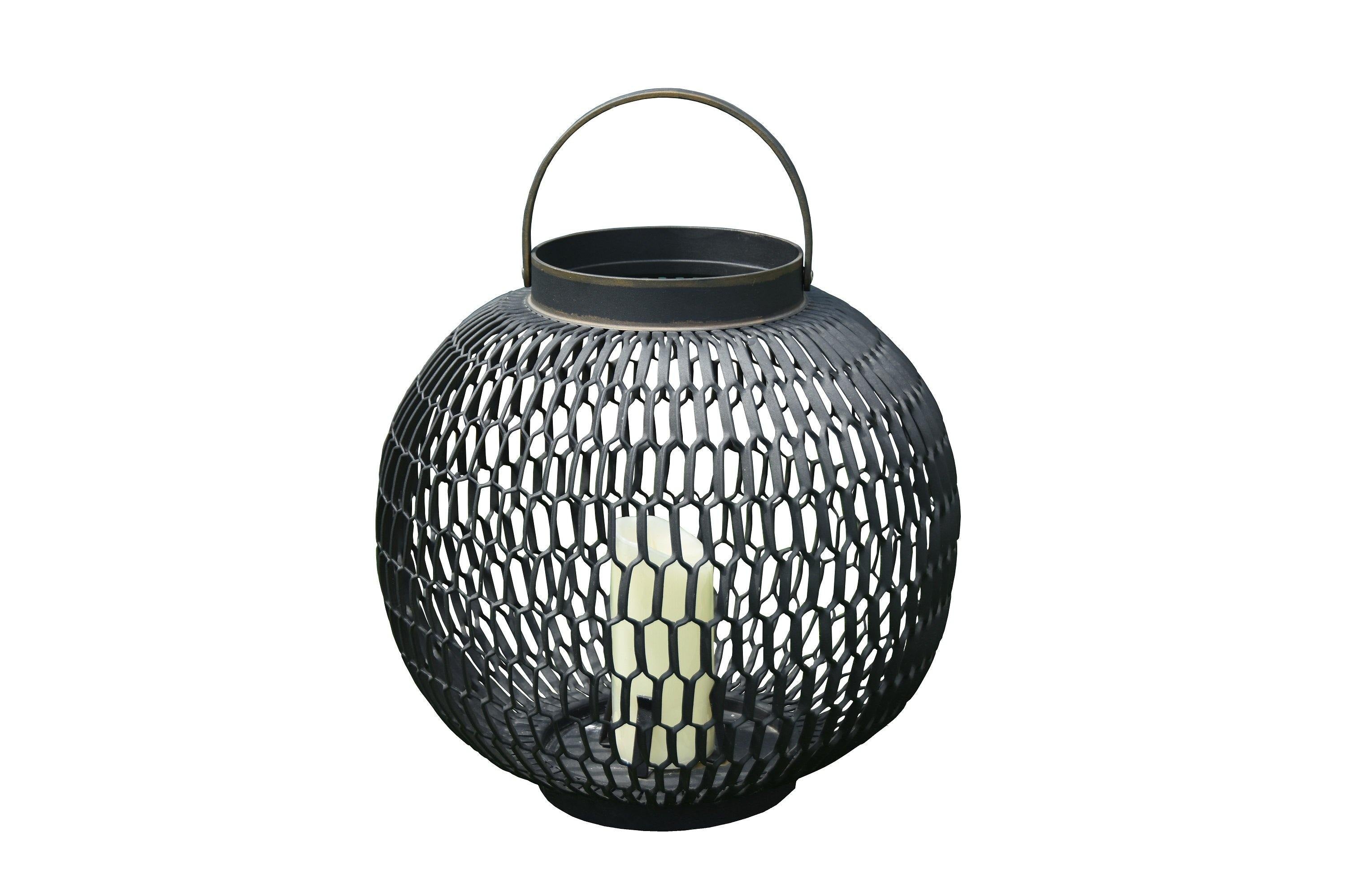 Ocean Rock - Lantern with Handle (Round) - DTI Direct Canada