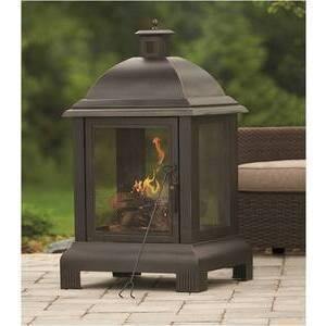 Outdoor Steel Fireplace - DTI Direct Canada